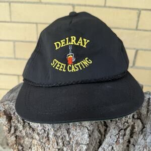 Vintage Delray Steel Casting Hat